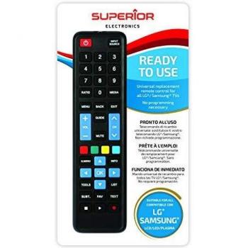 Universal Remote Control for Samsung and LG TVs, Engel MD0028, Black