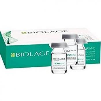 Matrix Biolage Scalpsync - Ampolla anticaída, paquete de 10 X 60 ml