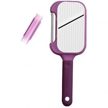 Eplucheur-Trancheur Trebonn Peel + Slice 2 en 1 con Cuchilla de Acero Inoxidable