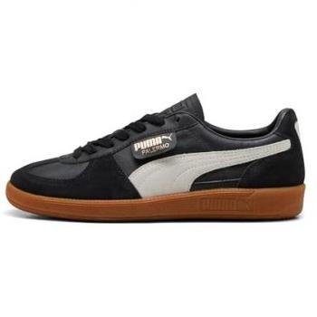 Zapatillas Puma Palermo Leather Negras y Grises para Hombre 396464_03 Negro - Talla 44.5