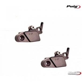 Herraje de maneta de embrague Puig negro para Honda CRF1000L Africa Twin (2016-2019)