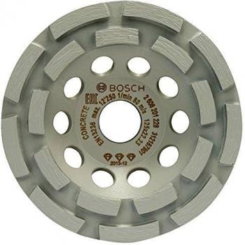 Bosch 2 608 201 228 - Muela de vaso de diamante Best for Concrete - 125 x 22,23 x 4,5 mm