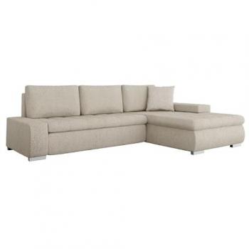 Sofá rinconero Comfivo 171, Abriamo 03, Función de descanso y caja de ropa de cama, 265x185x85cm