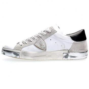 Philippe Model Men's PRSX White Low Top Sneakers Size 11 US