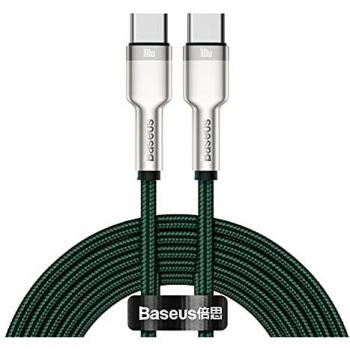 Cable USB-C a USB-C Baseus Cafule 100W (20V/5A) 2m Verde