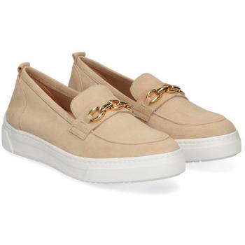 Unisa Mocasines Mujer - Beige Talla 36 con Detalle de Borlas