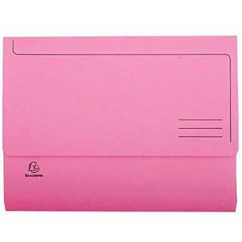 Exacompta 46778E - Lote de 50 Bolsas Super 250, Color Rosa