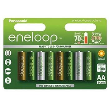 R6 AKU 8BL ENELOOP Botanic PANASONIC NiMH