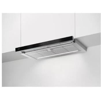 Campana Extractora Telescópica AEG GDP866PL 60cm 650m³/h Acero Inoxidable Control Táctil LED SilenceTech