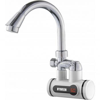 Calentador de agua instantáneo N'oveen IWH370 - Calentador de agua eléctrico, capacidad para calentar agua al instante, diseño compacto y moderno, fácil instalación, control de temperatura ajustable, eficiencia energética, ideal para uso