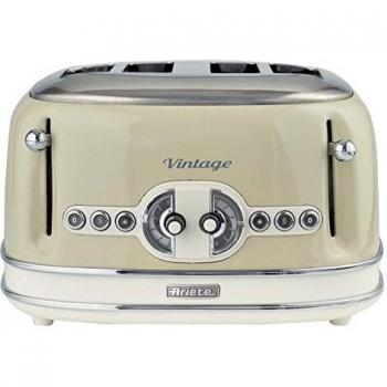 Ariete 156/03 Tostador 4 ranuras, 1600 W, Beige