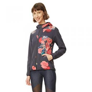 Desigual Soft Shell Scarlet Bloo 5189 Chaquetas, Mujer, Turquesa