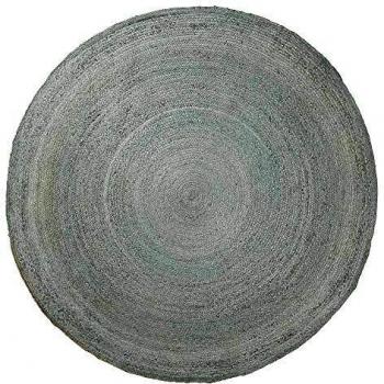 Kave Home - Alfombra Redonda Doc de Yute Natural