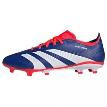 Botas de fútbol adidas Predator League FG - Diseño moderno, parte superior suave de cuero sintético, tecnología de control en el toque, suela con tacos FG para césped firme, ajuste ceñido y cómodo