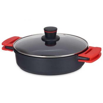 Cacerola Molten Negro Aluminio (28 x 7,5 cm)
