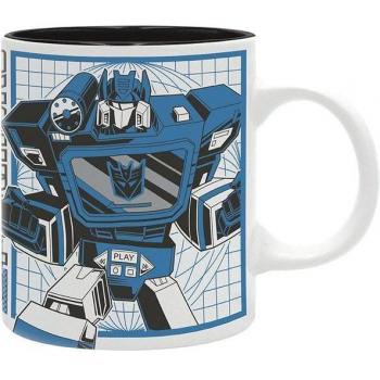 Taza Decepticons Transformers Japonesa Cerámica 320 mls