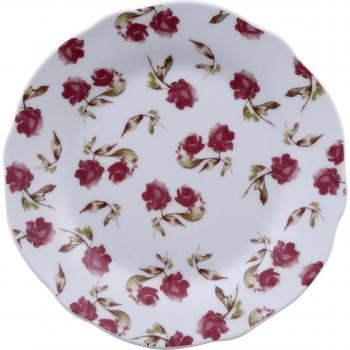 Brunchfield Abbey - Plato de postre, de porcelana, 19 cm