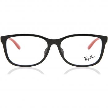 Ray-Ban RX7124D Asian Fit 2475 Armazones para Hombre Negros, Lentes Recetadas Para Hombre Negros, Gafas Recetadas para Hombre Negras, Ajuste Asiático 2475 Gaf