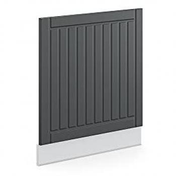 Panel Frontal Fame-Line Antracita 60 cm Sin Encimera para Cocina Casa de Campo Vicco