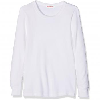 Damart Parte Superior de Malla Interlock termolactyl Grado 3 Camiseta, Blanco, 12 Años para Niñas