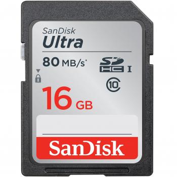 SanDisk SDSDUNC-016G-GN6IN Ultra Tarjeta de Memoria SDHC de 16 GB