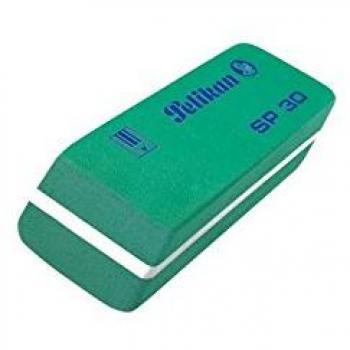 Goma de Borrar Pelikan SP30, Color Verde, Goma de Borrar Moldeable, para Lápiz de Grafito, Apta para Dibujo Técnico, Artístico y Uso Escolar, Paquete de 30 Piezas