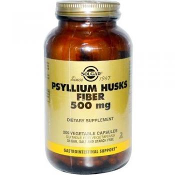 Solgar PSYLLIUM FIBRA CASCARA 200cap - 100 gr