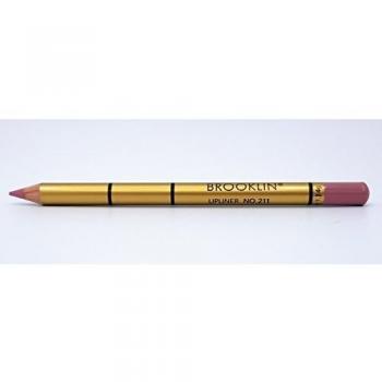 Brooklin Lápiz de Labios N211 Color Rosa Pastel Duradero Agua Resistente