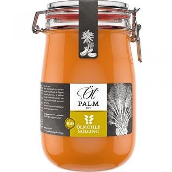 Aceite de Palma Rojo Natural Bio - Naturland Fair, 1 l