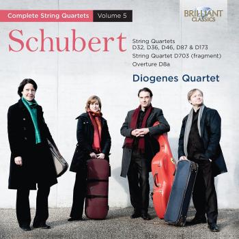 SCHUBERT: String Quartets Vol. 5; Diogenes Quartet - Diogenes Quartett
