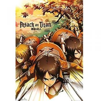 Grupo Erik Editores Attack On Titan Poster