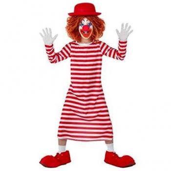 Banyant Toys Disfraz Payaso Rayas Largo 3-4 años