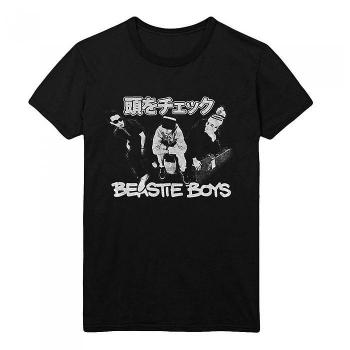 Camiseta Unisex Adulto Beastie Boys de Algodón Japonés Negro XXL
