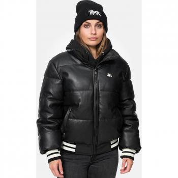 Lonsdale Women's Hybreasal Winter Jacket Black XL
