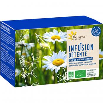 Té de Hierbas Orgánico Relajación Fleurance Nature, 20 bolsas