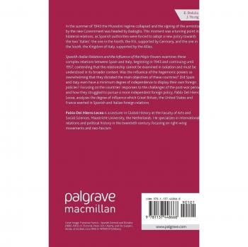 Spanish-Italian Relations and the Influence of the Major Powers, 1943-1957