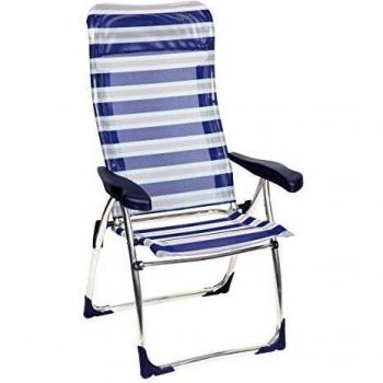 Crespo AL/215-M-17 - Sillón 6 pos.-Desmontable Multifibra, Color Azul