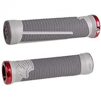 ODI AG2 Signature Asas, Unisex Adulto, Gris-Rojo, 135mm