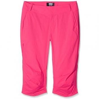 Helly Hansen W HH QD Capri - Pantalón pirata para mujer, color rosa, talla 29