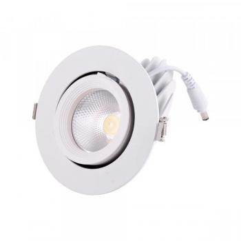 Foco Downlight LED 20W 2000Lm Circular Orientable 4000ºK 40.000H