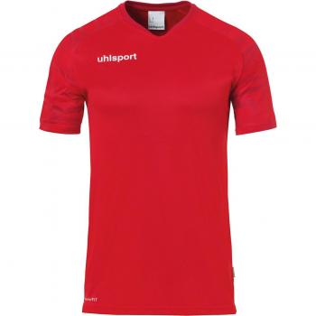 Uhlsport Camiseta de Manga Corta Goal 25 Roja (M)