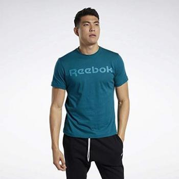 Reebok GS Linear Read tee Camiseta, Hombre, hertea, L