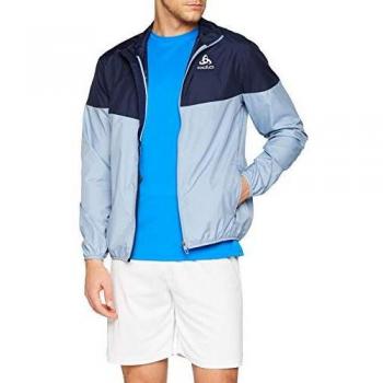 Odlo Chaqueta para hombre Element Light, Hombre, Chaqueta, 312422, Denim Faded - azul marino, medium