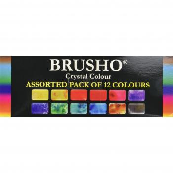 Brusho by Colourcraft BRU85000 - Juego de 12 colores