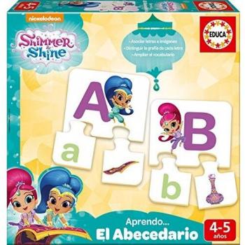 Educa Borrás- Shimmer and Shine Aprendo El Abecedario