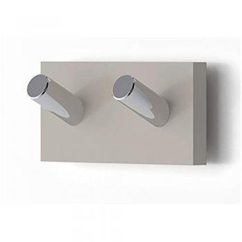 Gedy Rainbow Percha, Resinas termoplásticas, Beige, Doble