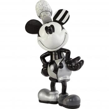 Enesco Disney - Figurina de Mickey Steamboat Willie, cerámica, 19,5 cm