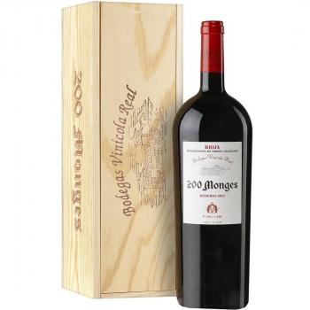 Estuche vino tinto 200 Monges Reserva 2013 Rioja Mágnum