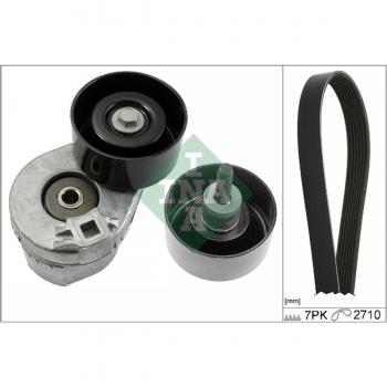 Kit de correas trapeciales poli V INA 529 0389 10