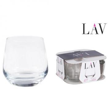SET 4 VASOS WHISKY 345CC LAL